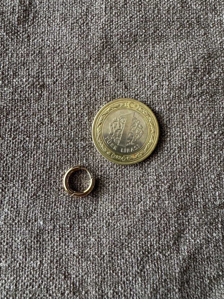 Çelik piercing küpe - Görsel 3