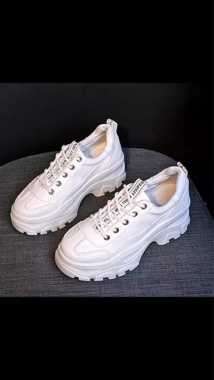 Vintage Love Beyaz ayakkabı