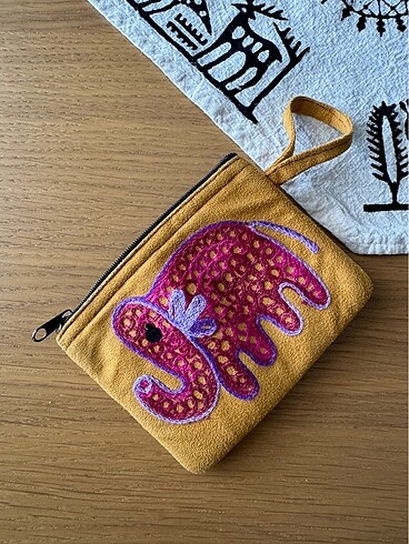Nepal filli mini cüzdan - Görsel 5