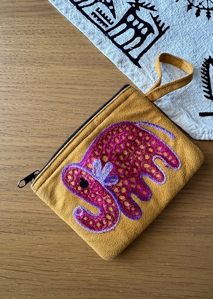 Nepal filli mini cüzdan - Görsel 5