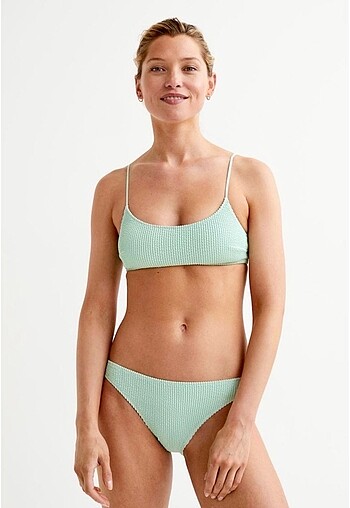 xs Beden yeşil Renk H&M bikini altı