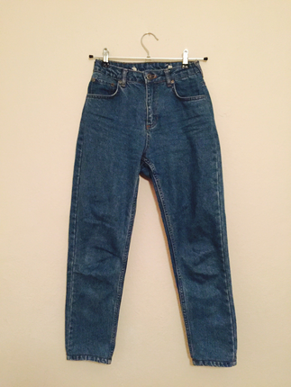 Vintage yüksek bel mom jeans