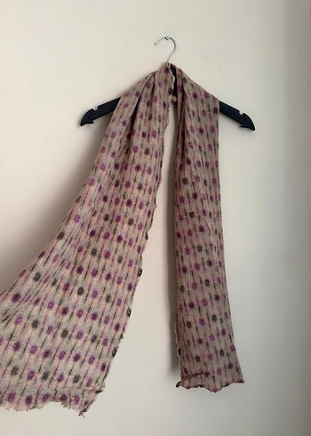 Vintage desenli atkı
