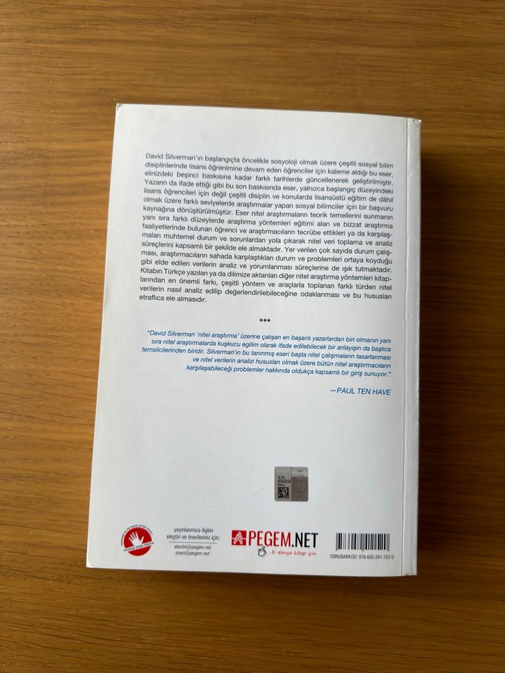 Nitel Verileri Yorumlama - David Silverman - Görsel 2