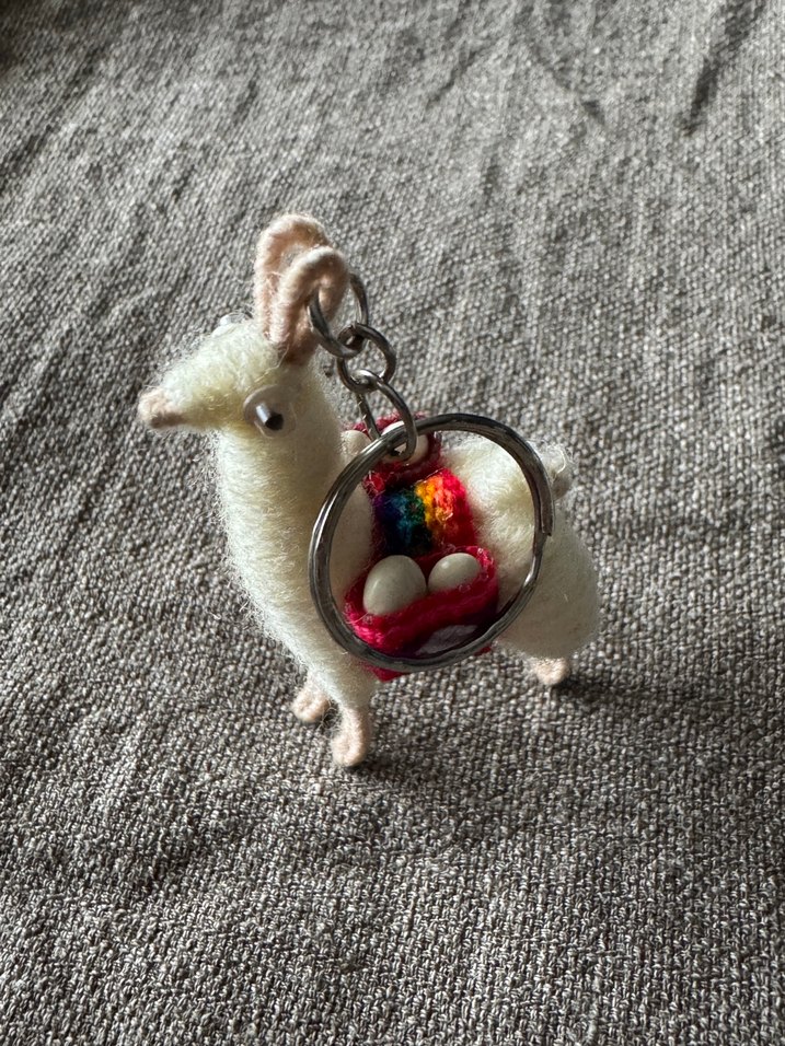 Perudan Lama Anahtarlık - Görsel 2