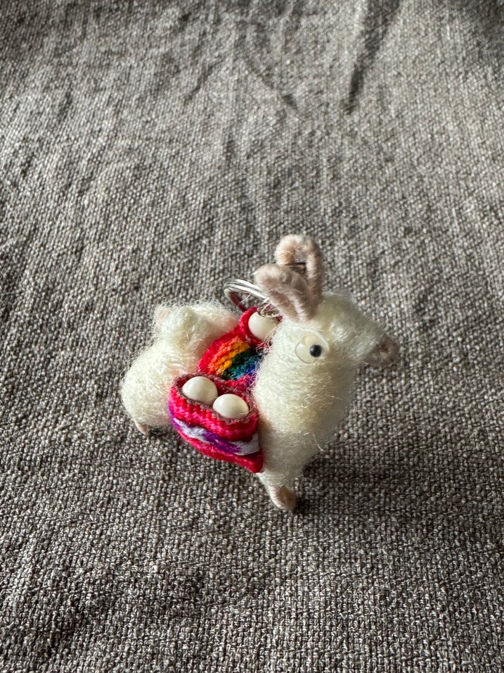 Perudan Lama Anahtarlık - Görsel 3