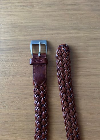 Vintage chevignon deri kemer - Görsel 3