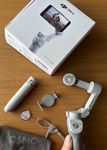 DJI OM 4 Gimbal ve Tripod Seti - Görsel 5