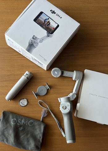 DJI OM 4 Gimbal ve Tripod Seti - Görsel 2