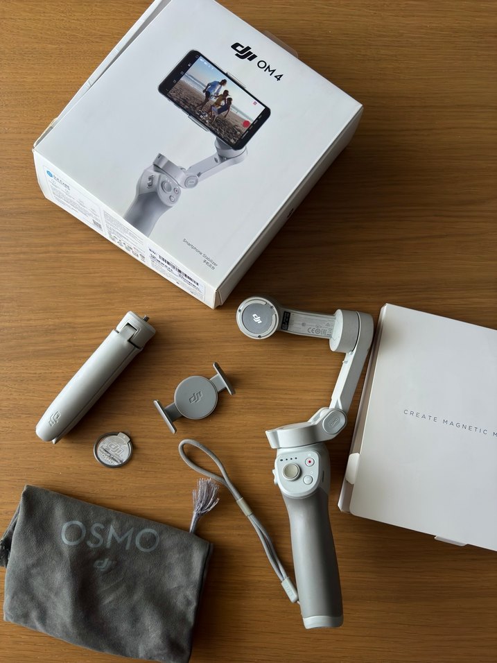 DJI OM 4 Gimbal ve Tripod Seti - Görsel 2