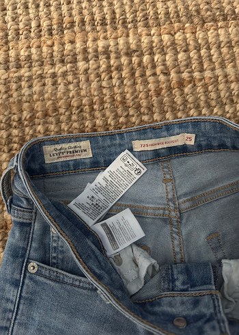 Levis 725 Bootcut İspanyol Paça Jean - Görsel 6