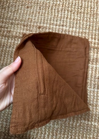 H&M Home keten karışımlı kırlent kılıfı - Görsel 4