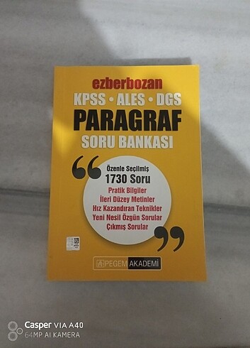 Kpss Paragraf Soru Bankası Pegem