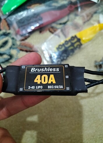 RC uçak fırçasız motor esc 