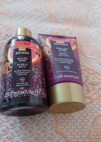 Avon Senses Kan Portakalı & Tarçın Duş Jeli 250 ml