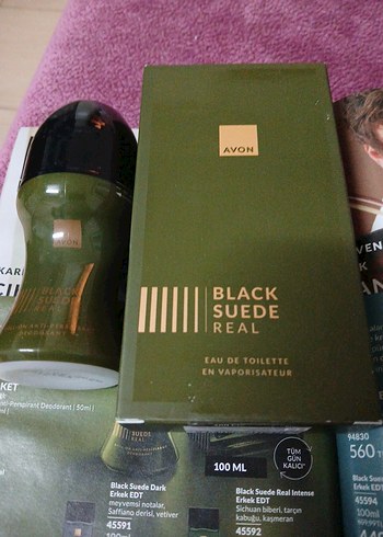 Avon Black Suede Real Erkek EDT 100 ml