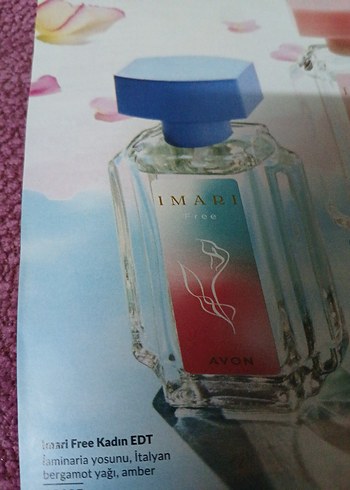 Beden Renk Avon İmari Free Parfüm ve Vücut Losyonu Seti