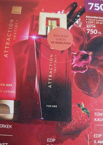 Beden Renk Avon Attraction Instinct Kadın Parfümü