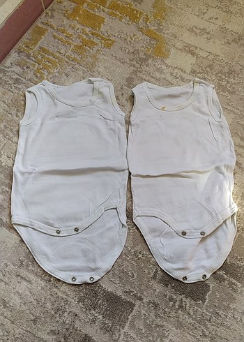 Bebek İç Çamaşırı Beyaz 2'li Paket - Görsel 3