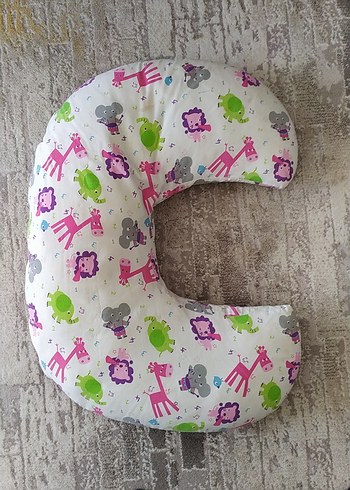 Renkli Desenli Emzirme ve Hamile Yastığı - Görsel 10