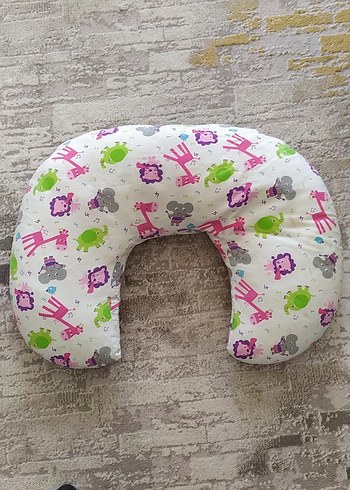 Renkli Desenli Emzirme ve Hamile Yastığı - Görsel 5