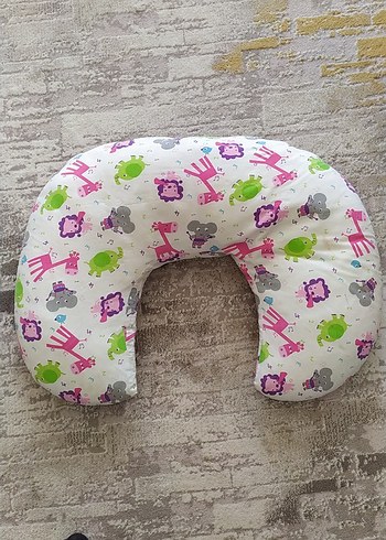 Renkli Desenli Emzirme ve Hamile Yastığı - Görsel 7