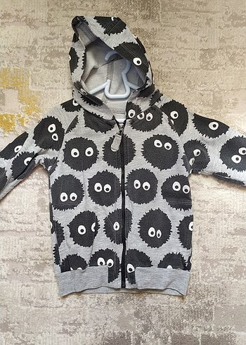 Diğer Kapüşonlu Gri Erkek Çocuk Sweatshirt