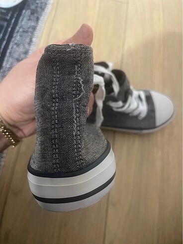 31 Beden gri Renk 31 numara çocuk converse