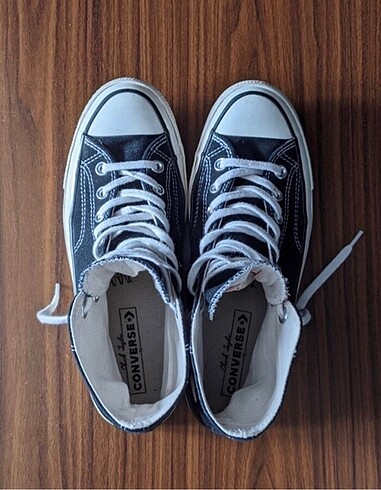 41 Beden siyah Renk Yeni model converse chuck 70