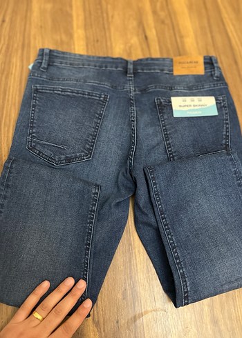 Mavi Süper Skinny Denim Jean Pull &Bear - Görsel 4