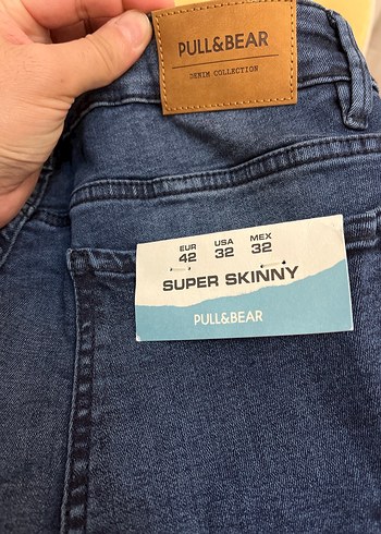 Mavi Süper Skinny Denim Jean Pull &Bear - Görsel 5