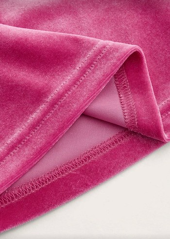 Kadife elbise - Görsel 2