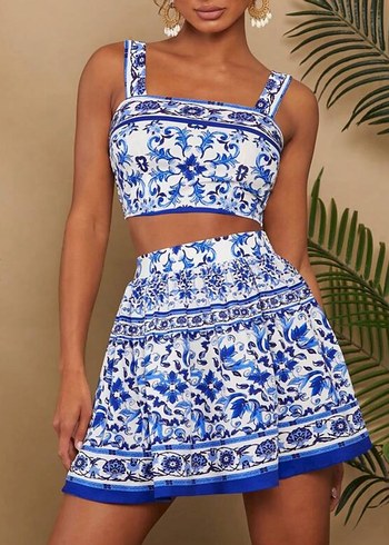 Dolce gabbana desen etek takım