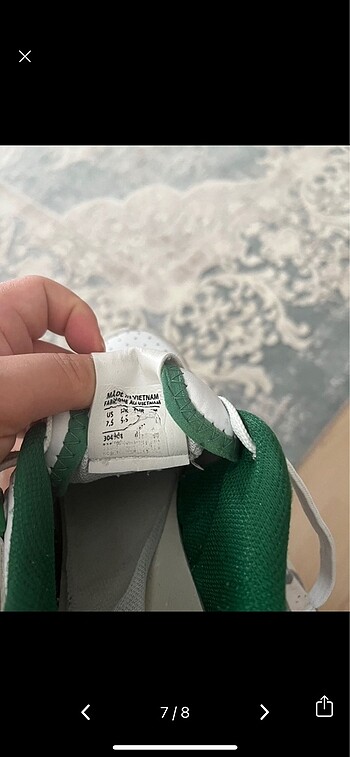 39 Beden Adidas spor ayakkabı