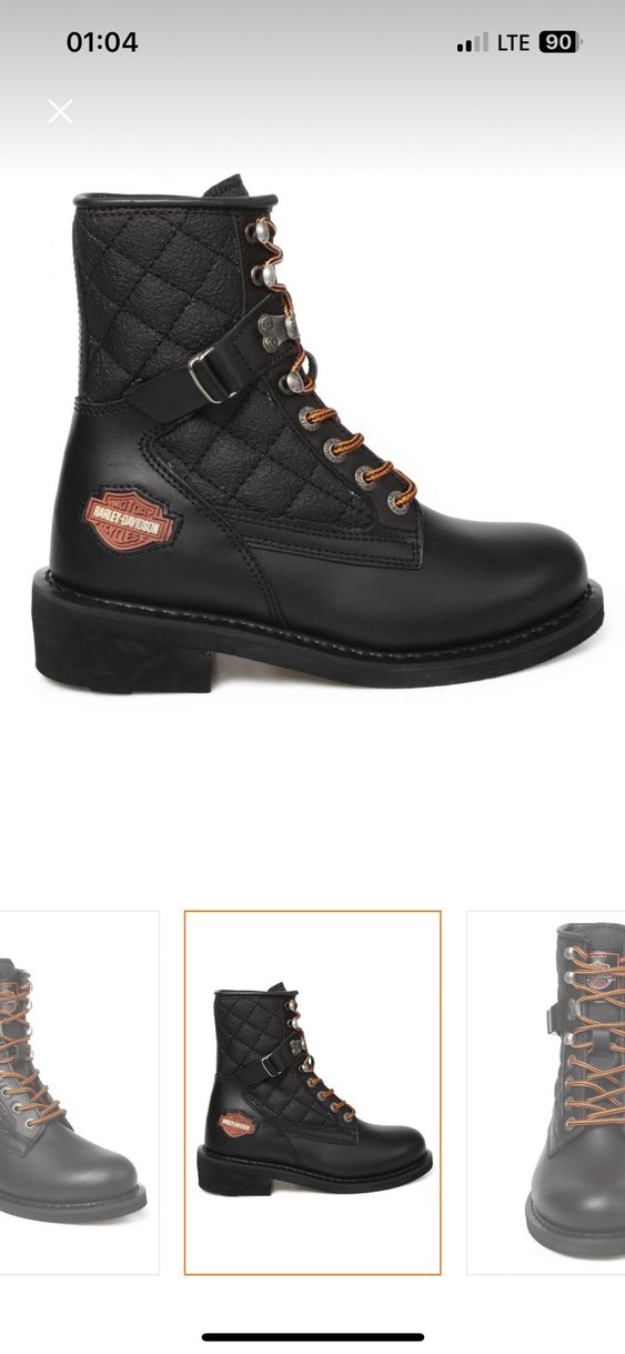 Kadın Harley Davidson Bot - Görsel 2