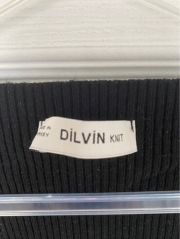 m Beden Dilvin siyah örme bluz