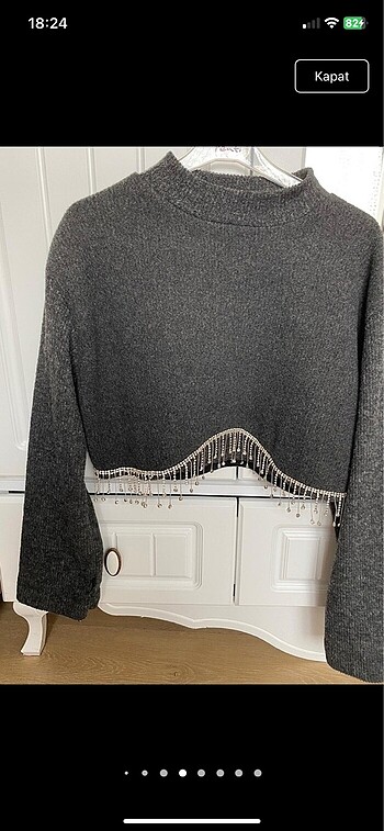 Triko kazak crop