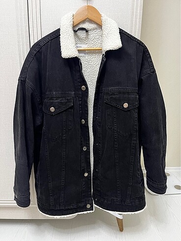 BERSHKA denim mont ceket