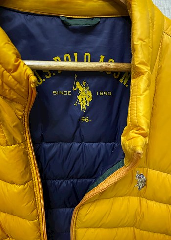 Sarı Erkek Fermuarlı Kışlık Mont Kaz tüyü - Görsel 3