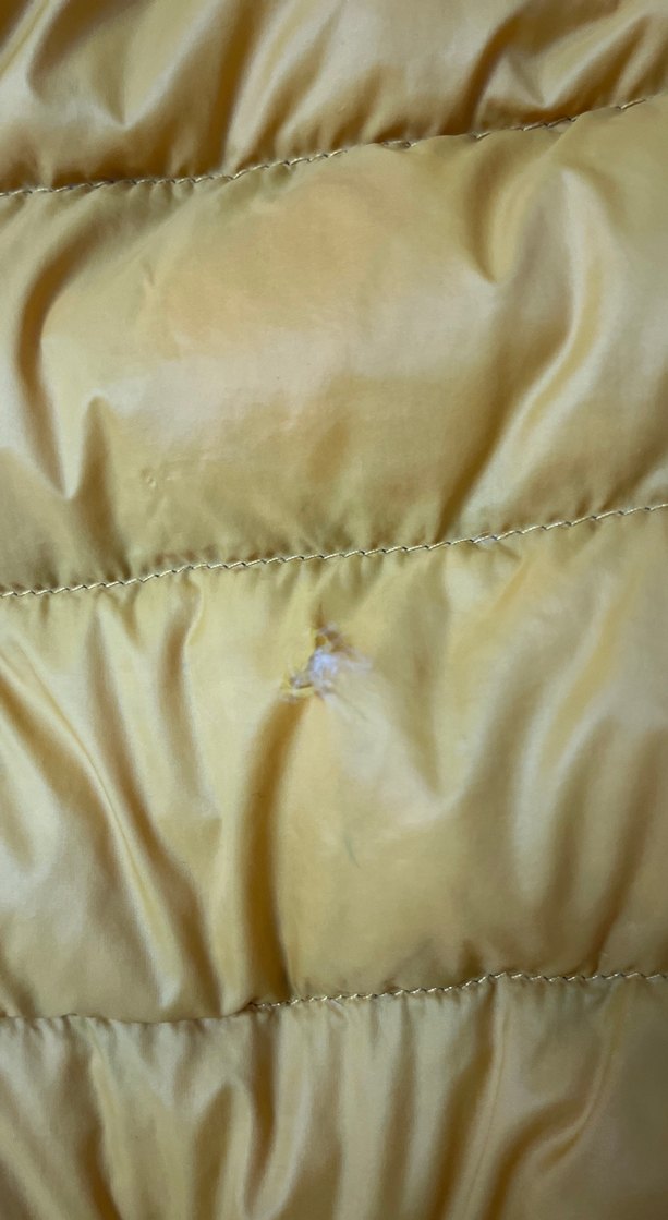 Sarı Erkek Fermuarlı Kışlık Mont Kaz tüyü - Görsel 5