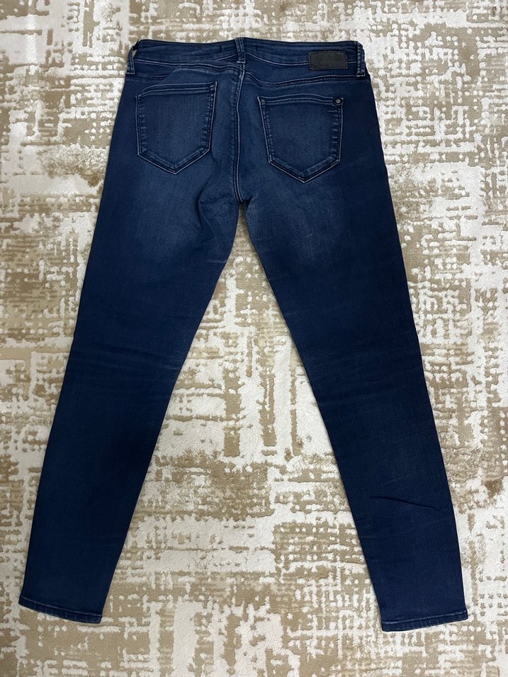 Lacivert Kadın Denim Jean Pantolon - Görsel 2