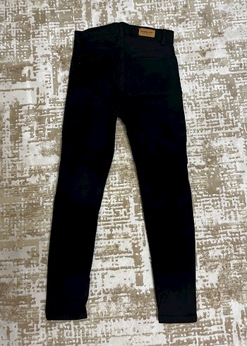 Siyah Midi Boy Regular Fit Kadın Kot Pantolon - Görsel 2