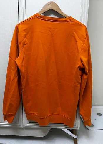 Burberry Düğmeli Turuncu Erkek Sweatshirt