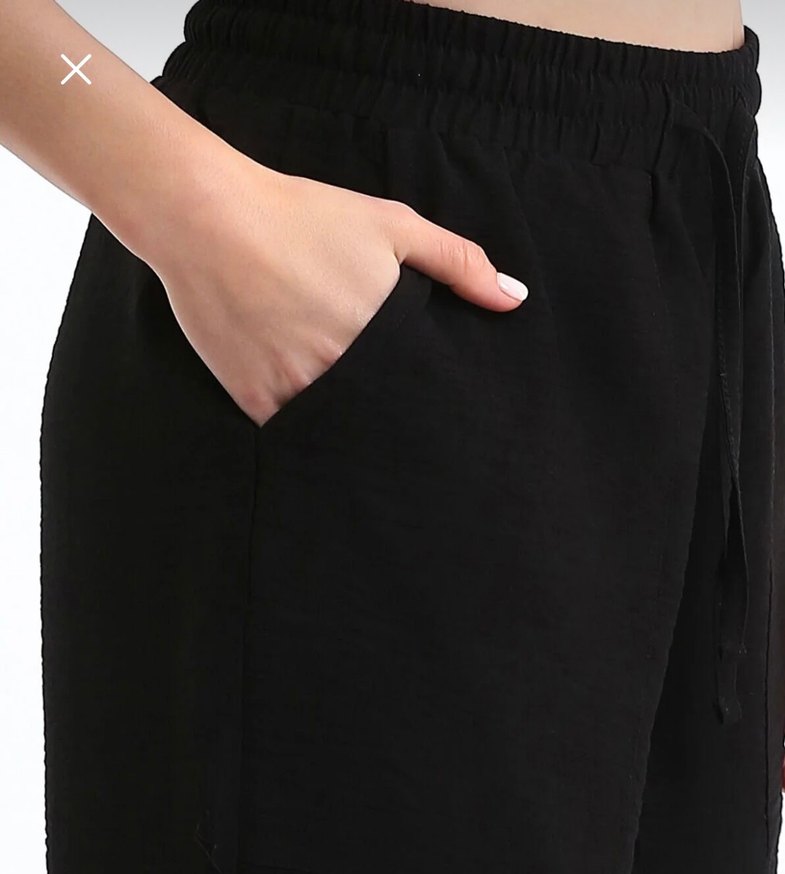 XSİDE BELİ LASTİKLİ KADIN PANTOLON - Görsel 2