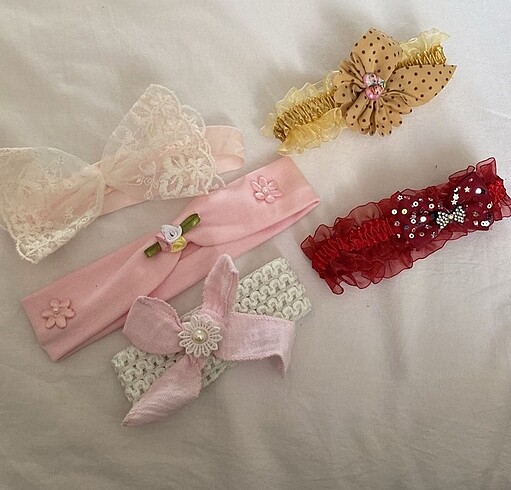 Kız bebek bandana