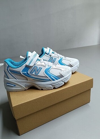 New Balance 31-35 numara çocuk ayakkabısı Saks Mavisi