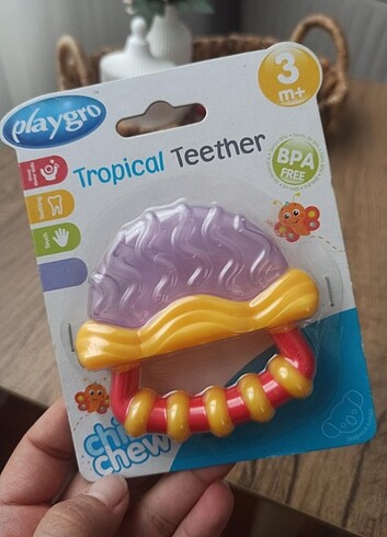 Playgro diş kaşıyıcı oyuncak 