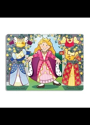 Melissa Melissa DOUG Ahşap puzzle yapboz