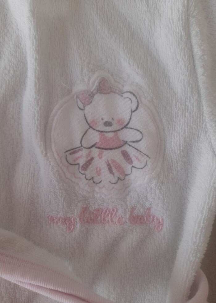 Kiz bebek bornoz - Görsel 2