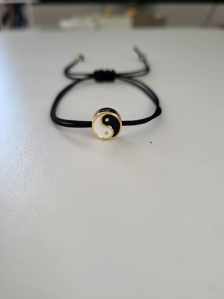 Mavi ve siyah renkli bileklik seti - Görsel 2